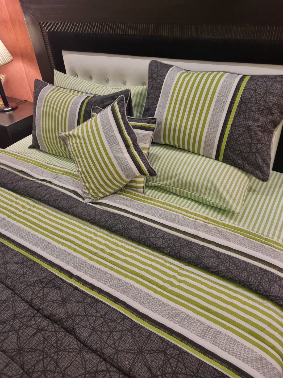 IV685 Cotton Comforter Set - Light Filling