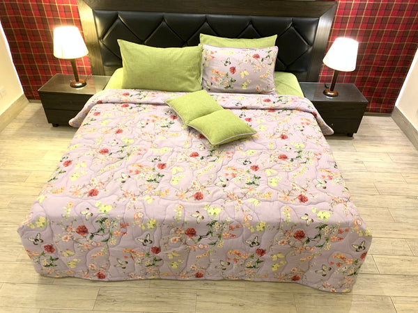 IV217 Cotton comforter Set - Light Filling