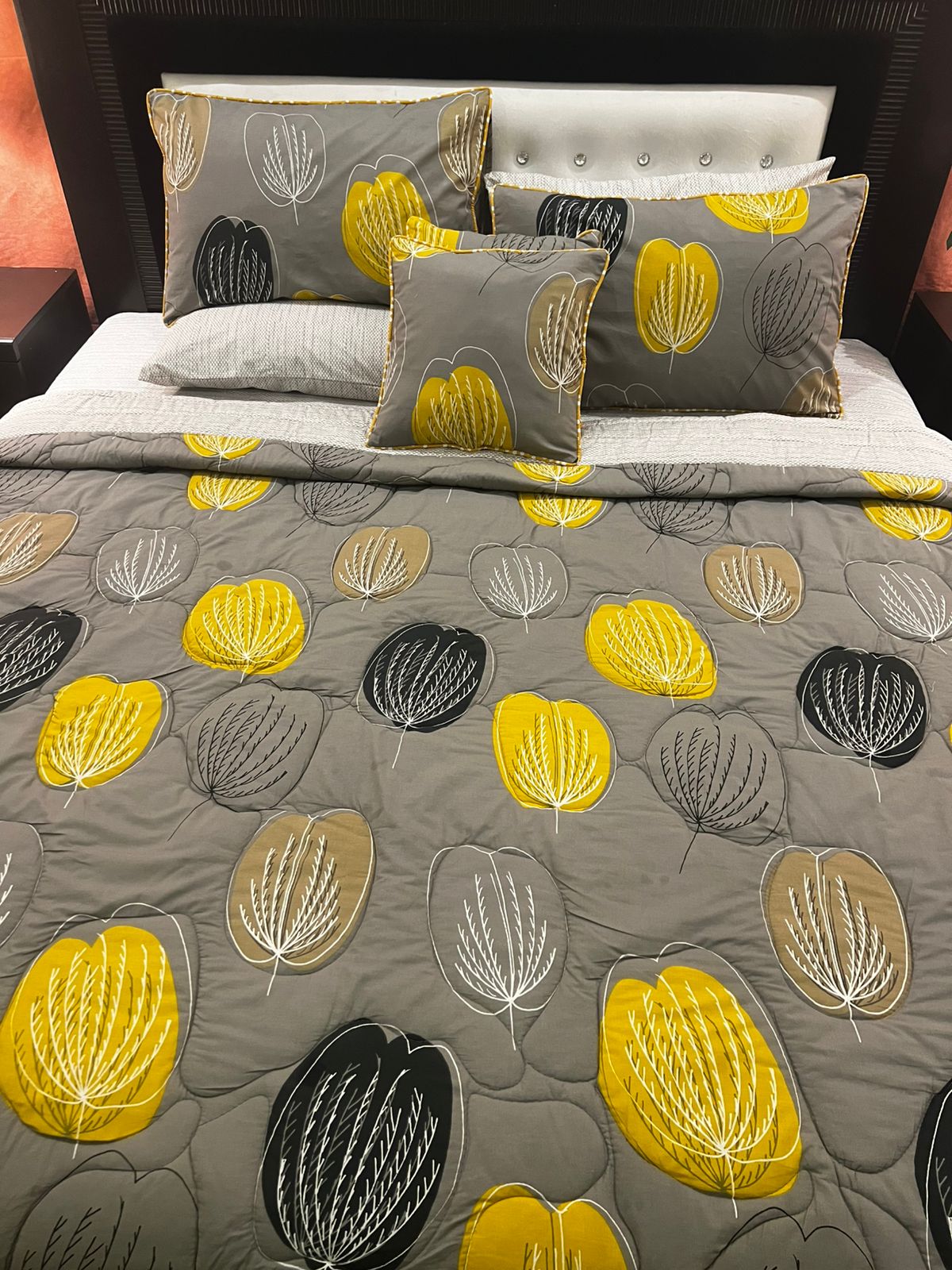 IV651 Cotton Comforter Set - Light Filling