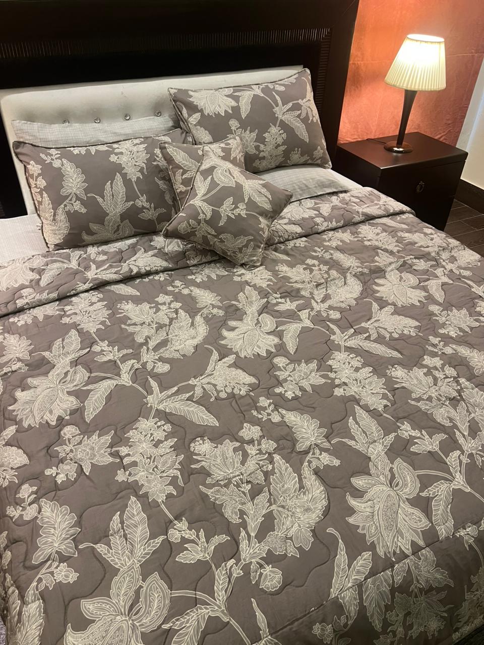 IV628 Cotton Comforter Set - Light Filling