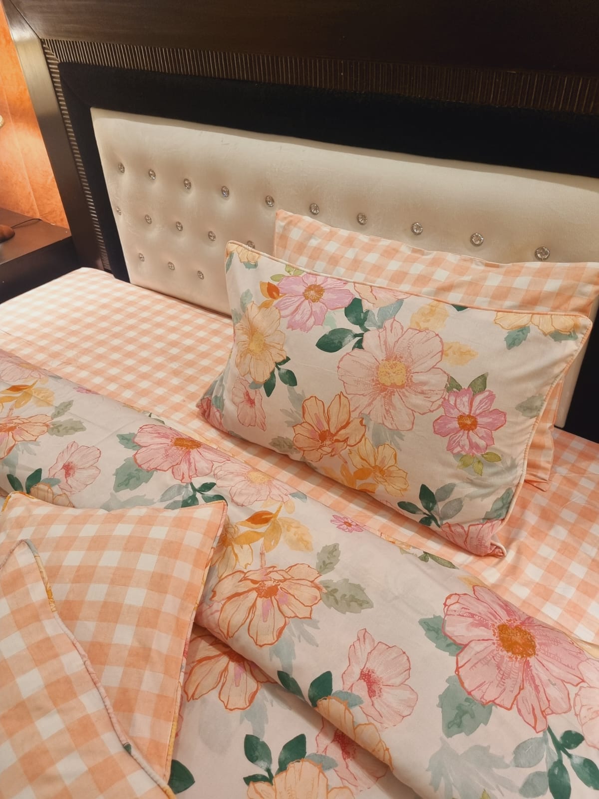 IV692 Percale Cotton Duvet Cover Set - Without Filling