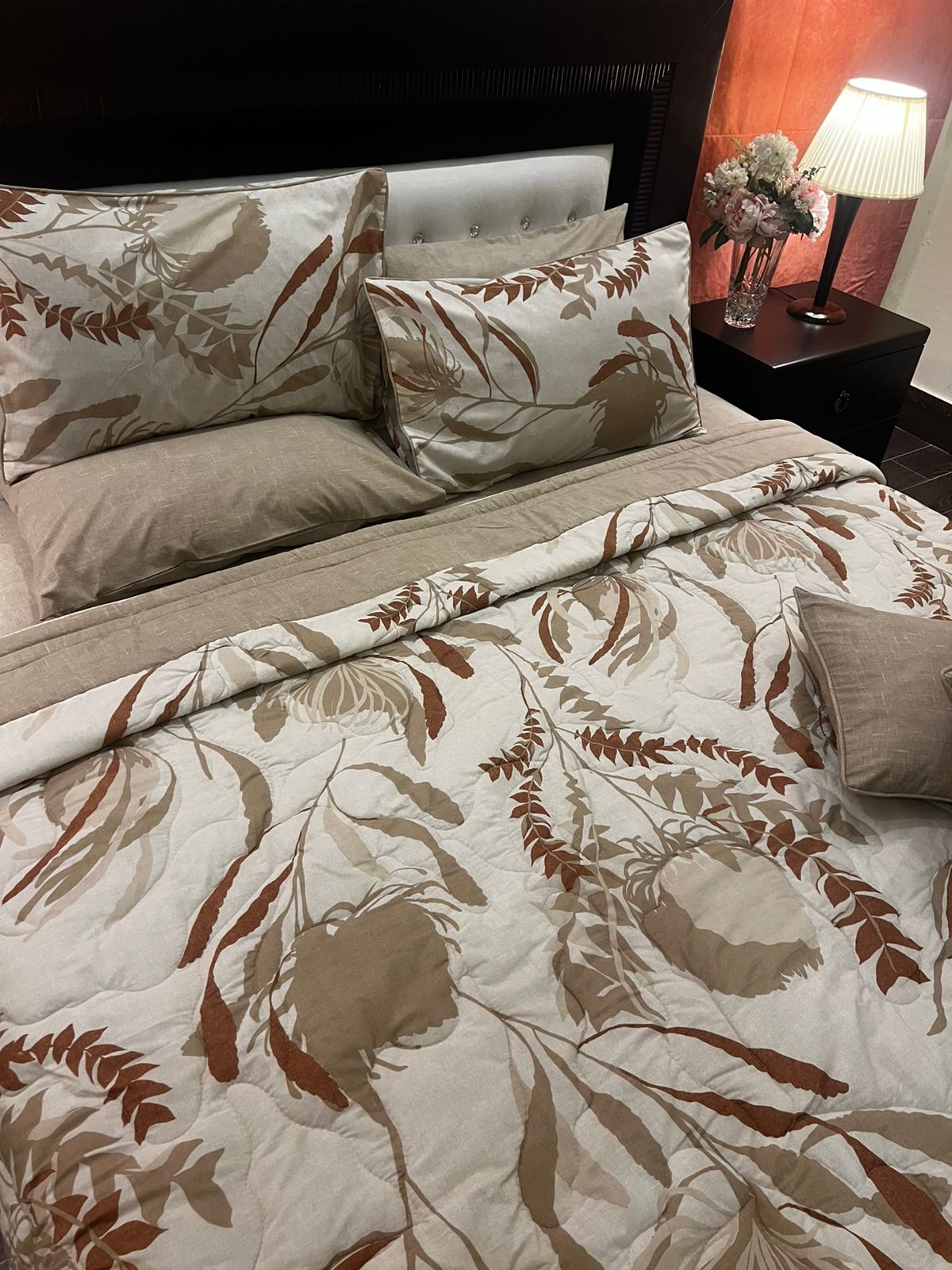 IV635 Cotton Duvet Cover Set - Without Filling