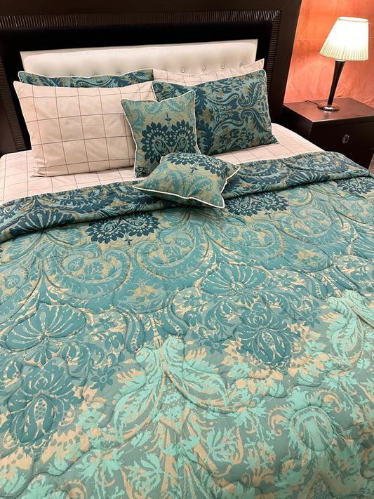 IV546 Cotton Comforter Set - Light Filling