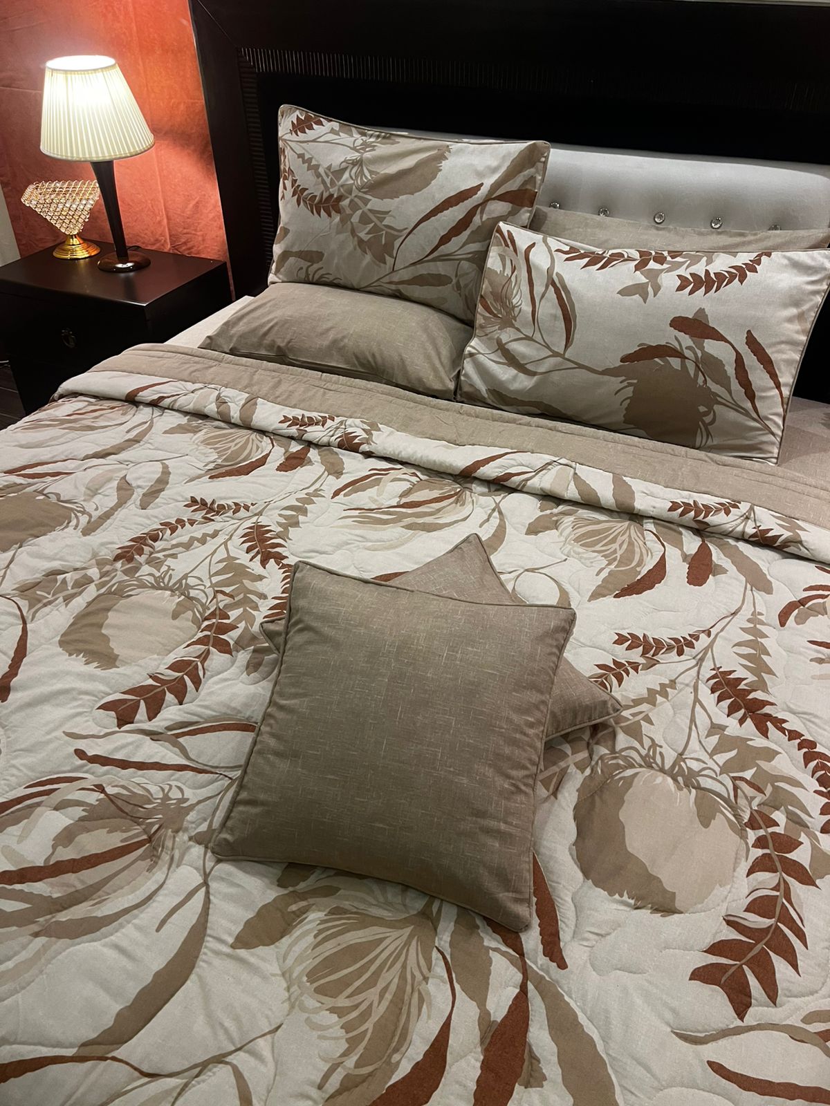 IV635 Cotton Duvet Cover Set - Without Filling