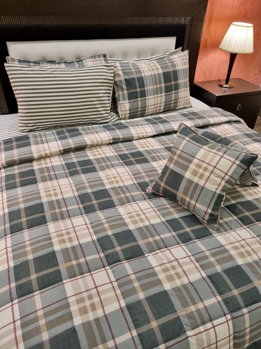 IV510 Cotton Comforter Set - Light Filling