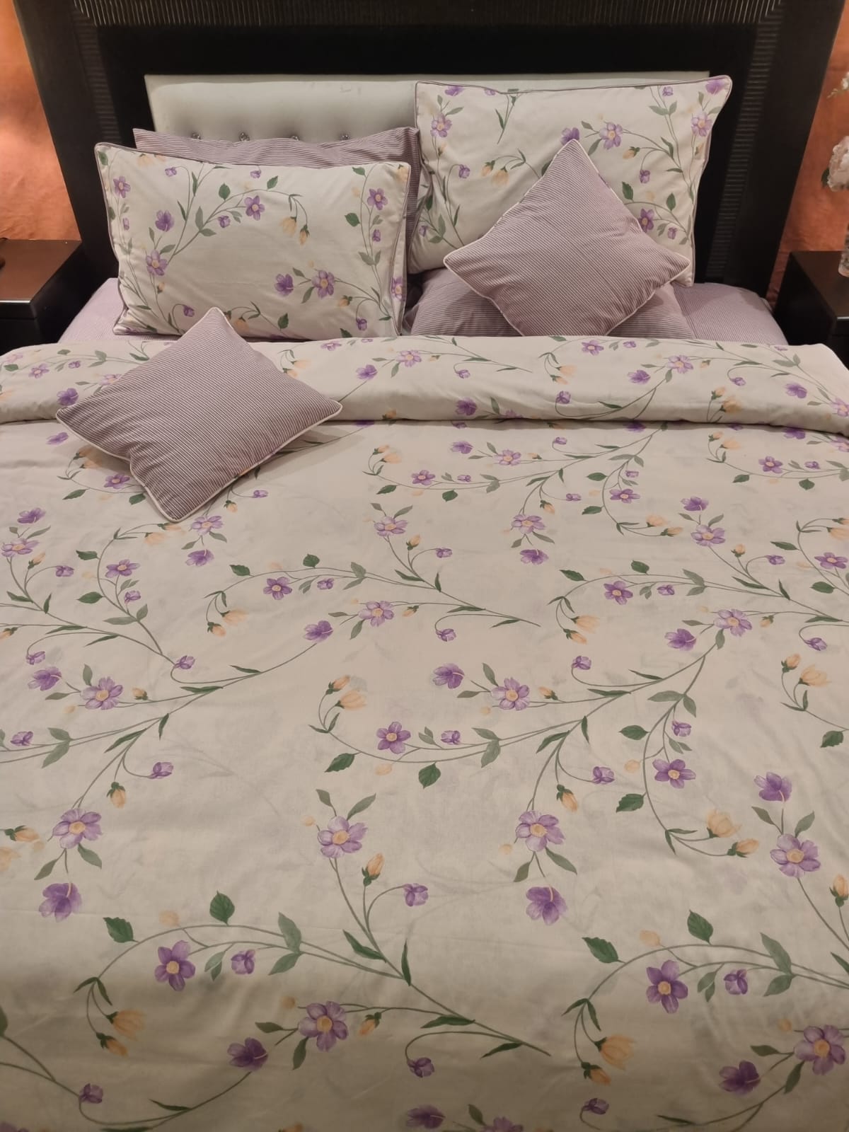 IV690 Cotton Duvet Cover Set - Without Filling