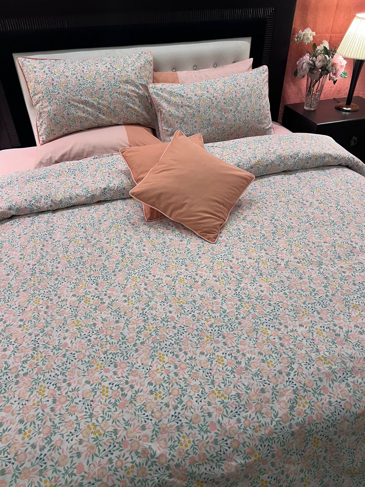 IV698 Cotton Comforter Set - Light Filling