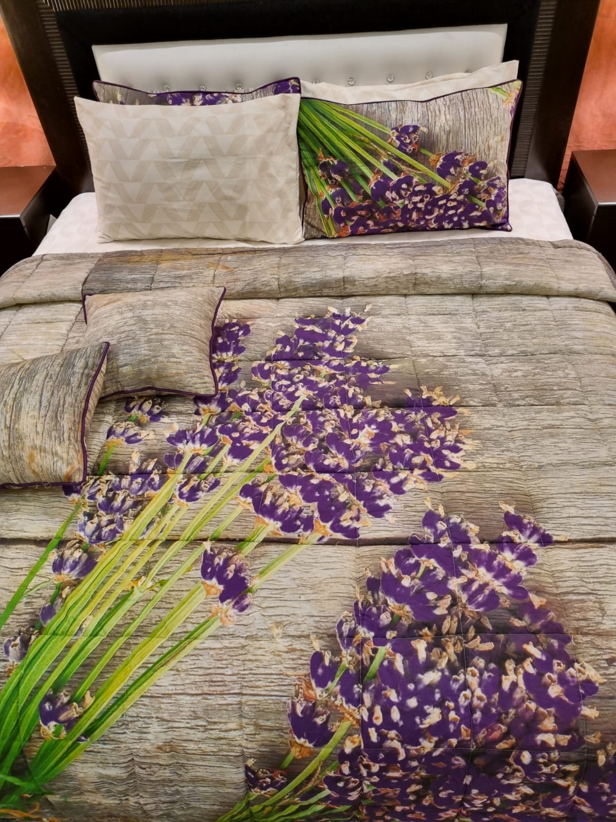 IV445 Cotton Duvet Cover Set - Without Filling