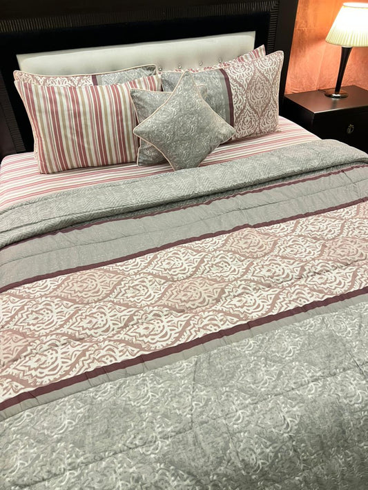 IV582 Cotton Comforter Set - Light Filling