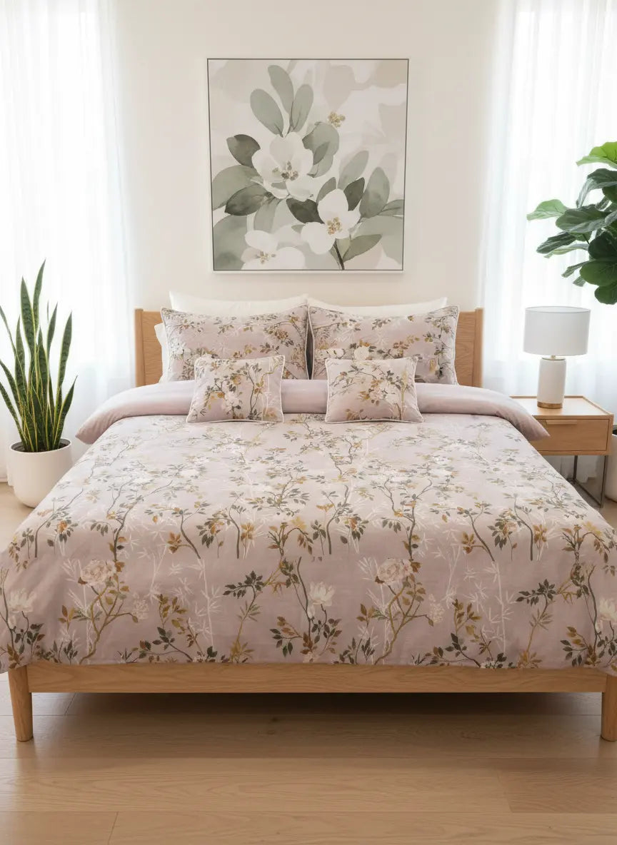 IV729 Cotton Duvet Cover Set - Without Filling