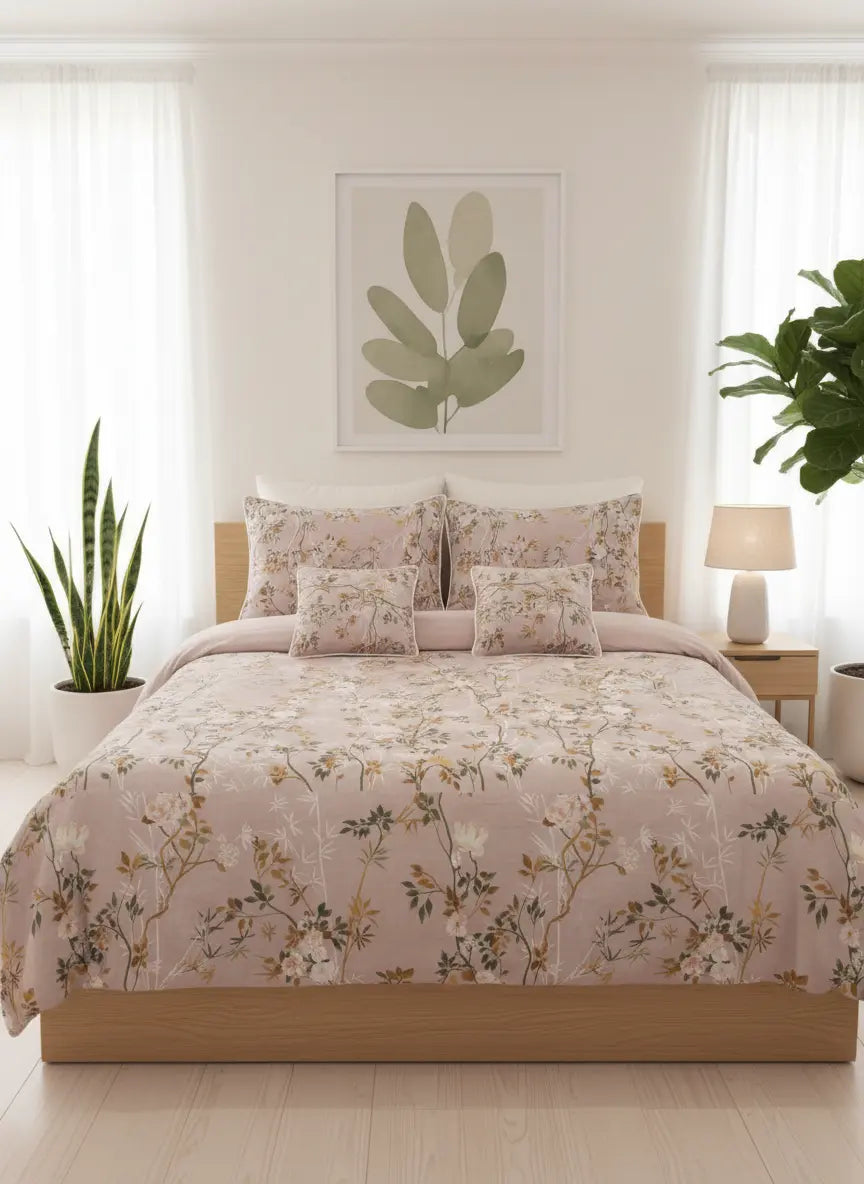 IV729 Cotton Duvet Cover Set - Without Filling