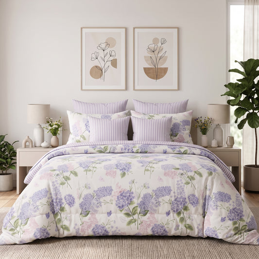 Hydrangea Breeze Comforter Set