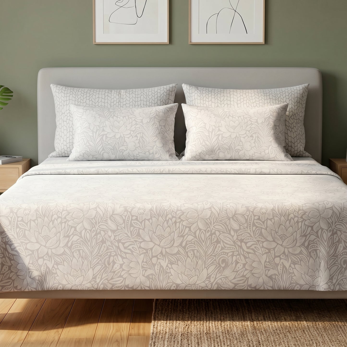 IVS897 Cotton Bed Sheet Set