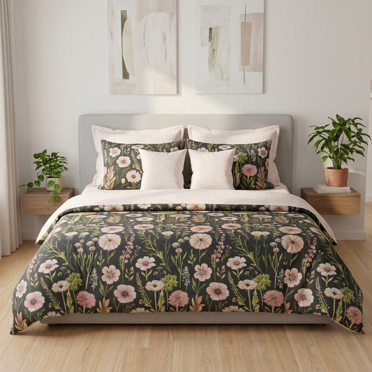 IV922 Cotton Comforter Set - Light Filling