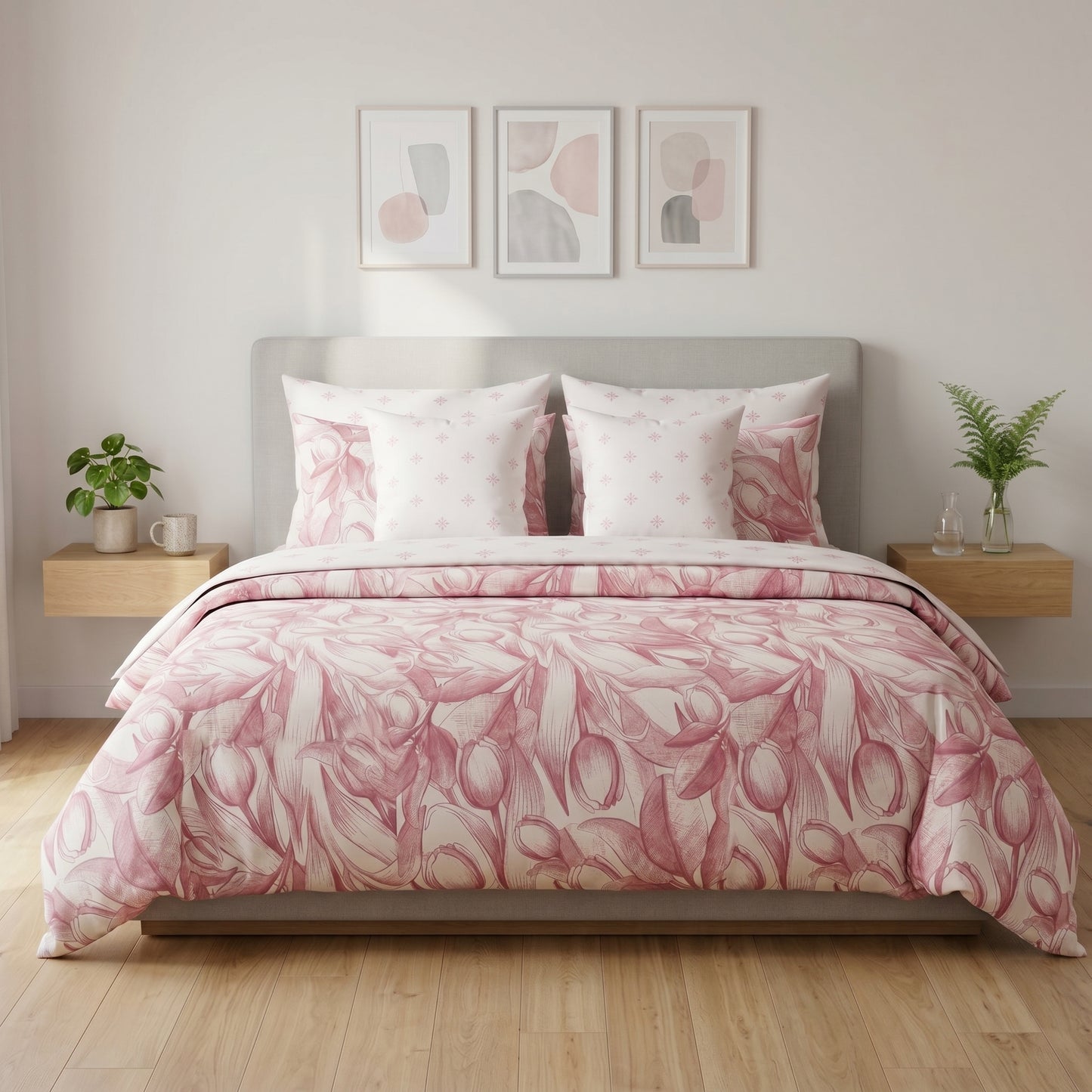 IV899 Cotton Duvet Cover Set - Without Filling