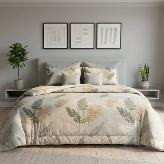 IV908 Cotton Duvet Cover Set - Without Filling