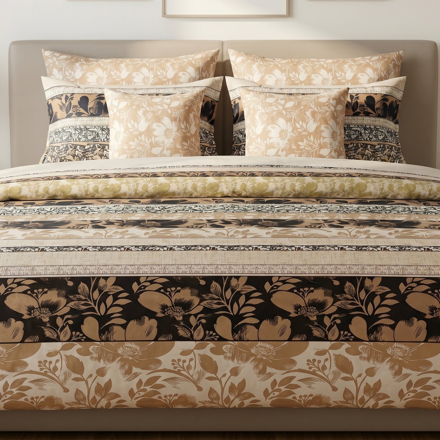IV907 Cotton Comforter Set - Light Filling