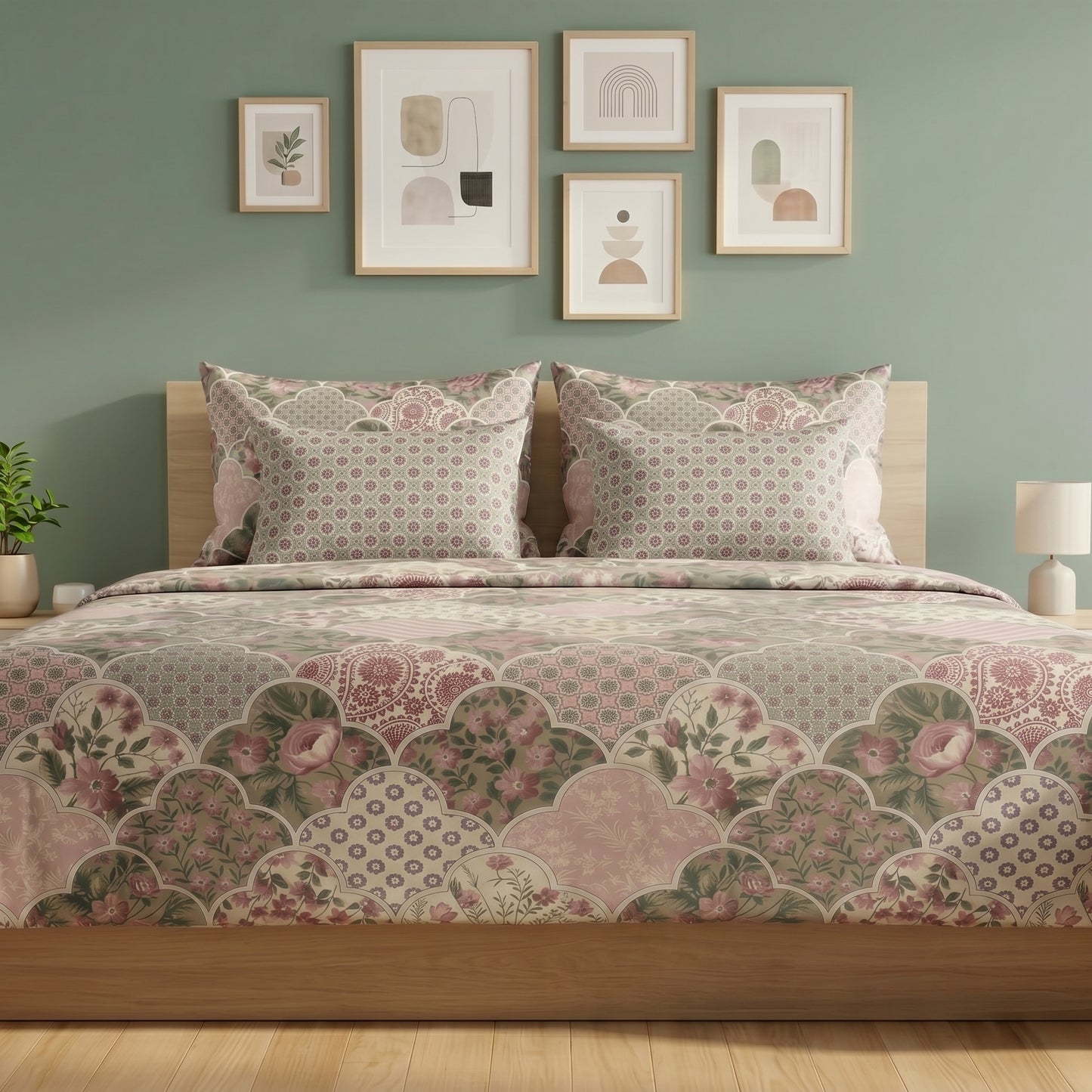 IVB005 Cotton Bed Sheet Set