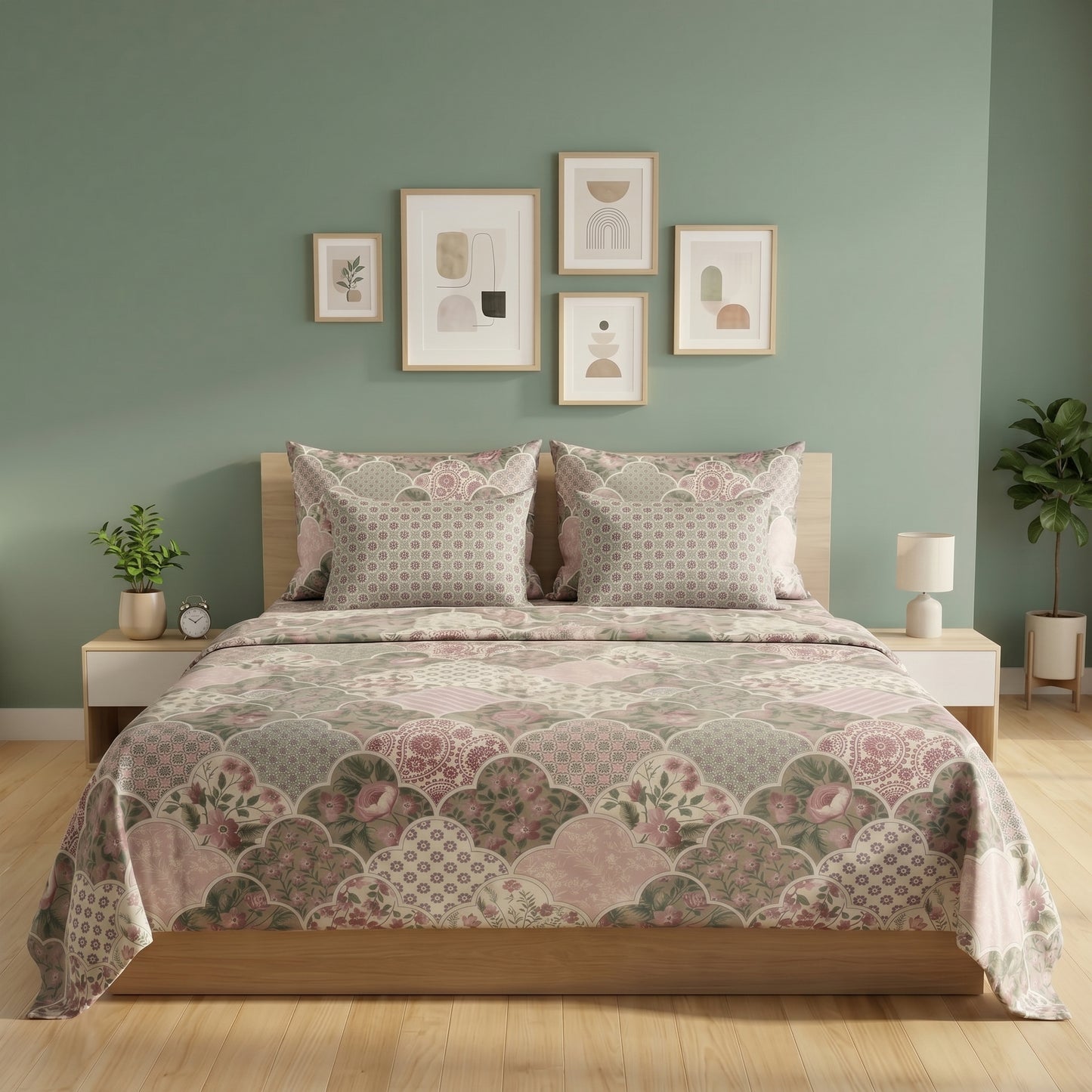 IVB005 Cotton Bed Sheet Set