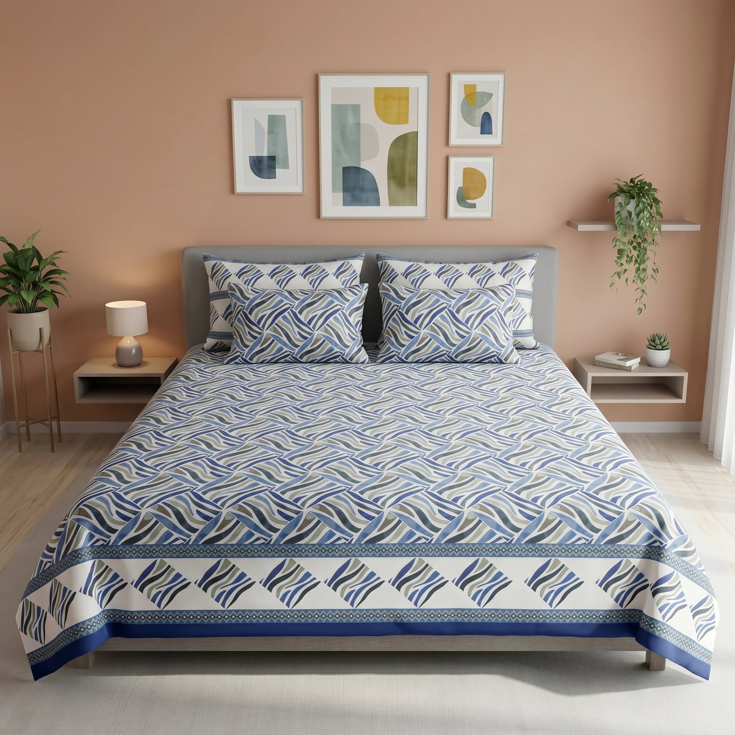 IVB001 Cotton Bed Sheet Set