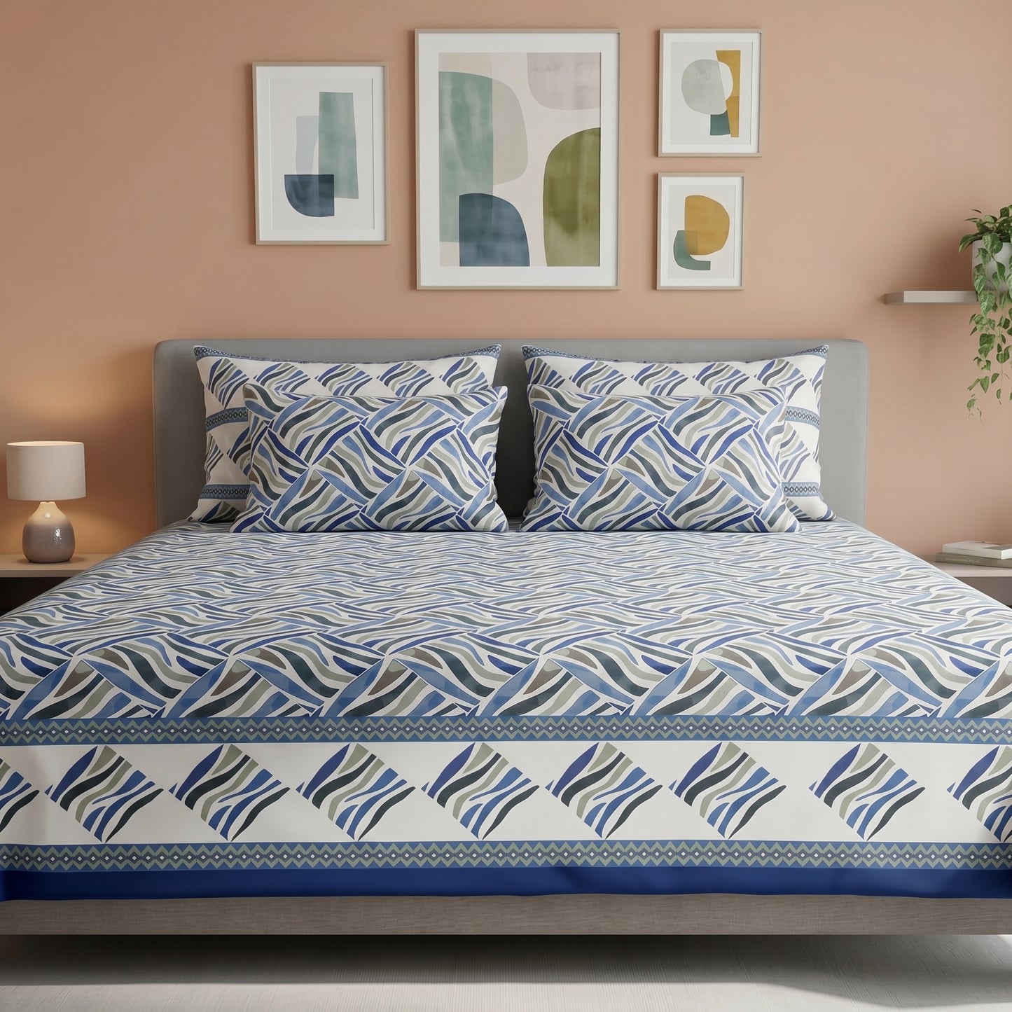 IVB001 Cotton Bed Sheet Set