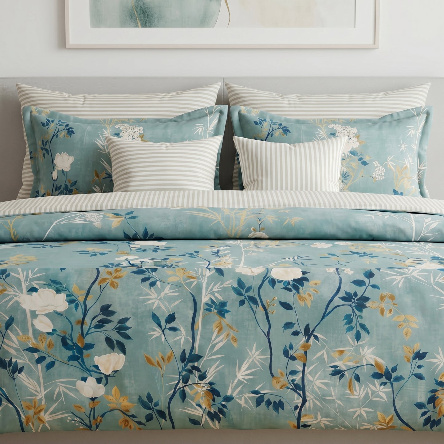 IV927 Cotton Comforter Set - Light Filling