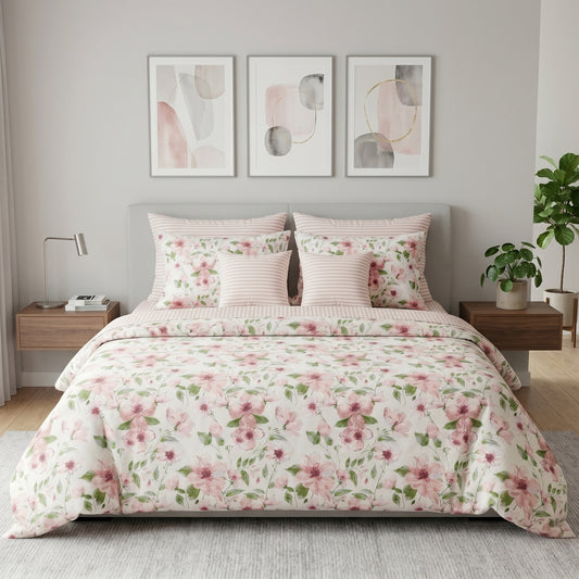 Whispering Peony Comforter Set