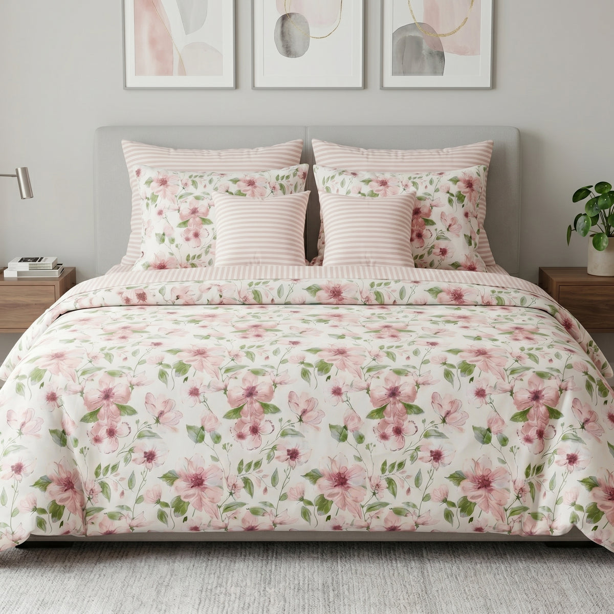 Whispering Peony Comforter Set