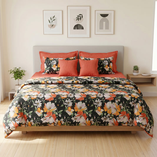 IV930 Cotton Comforter Set - Light Filling