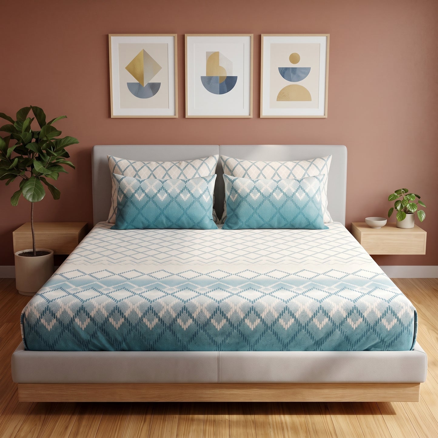 IVB006 Cotton Bed Sheet Set