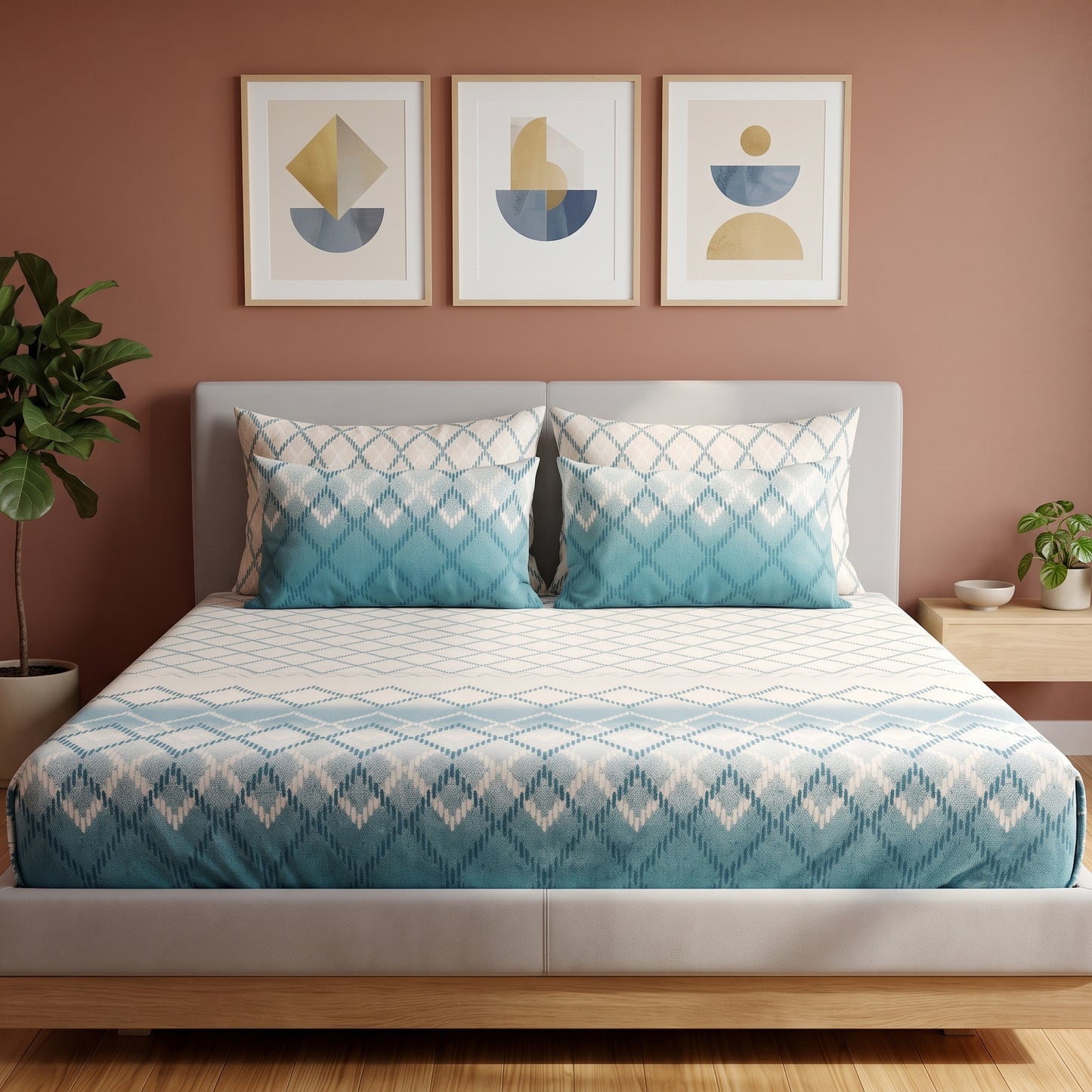 IVB006 Cotton Bed Sheet Set