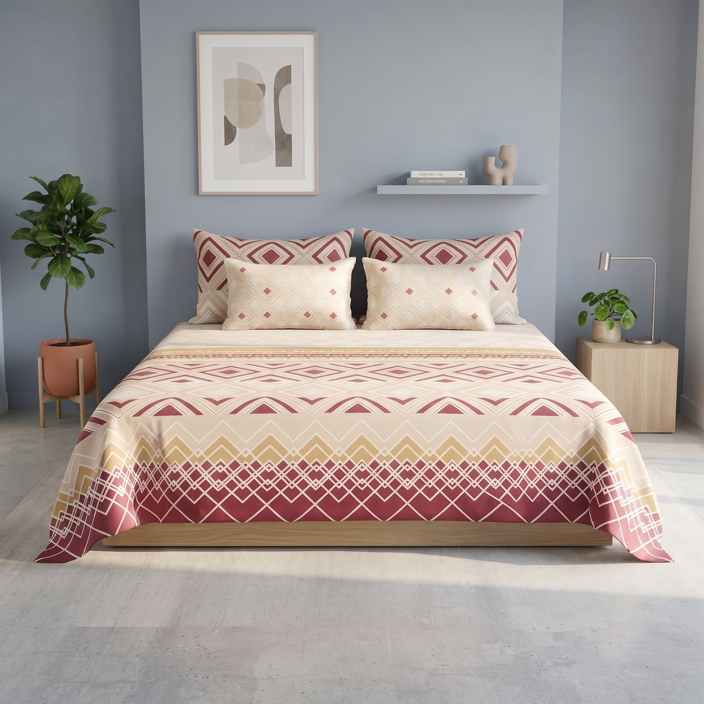 IVB011 Cotton Bed Sheet Set