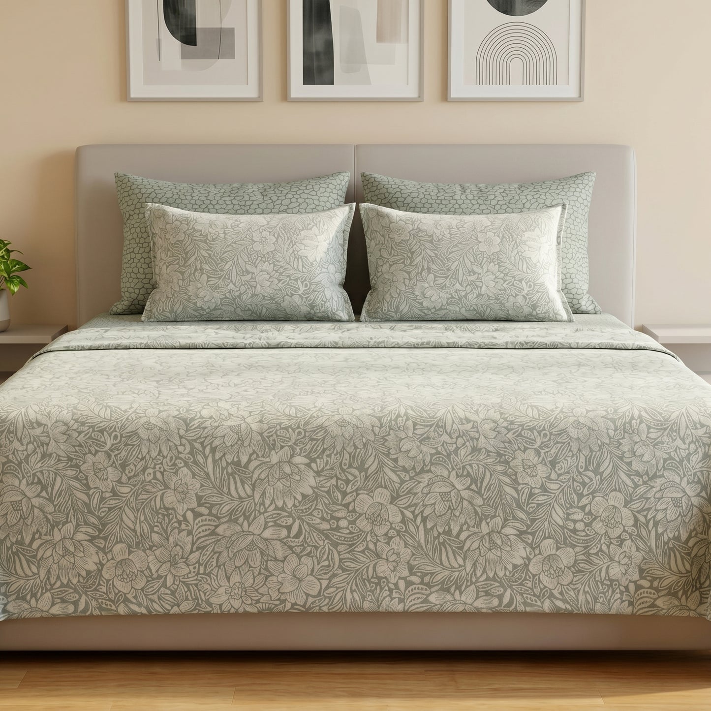 IVS895 Cotton Bed Sheet Set