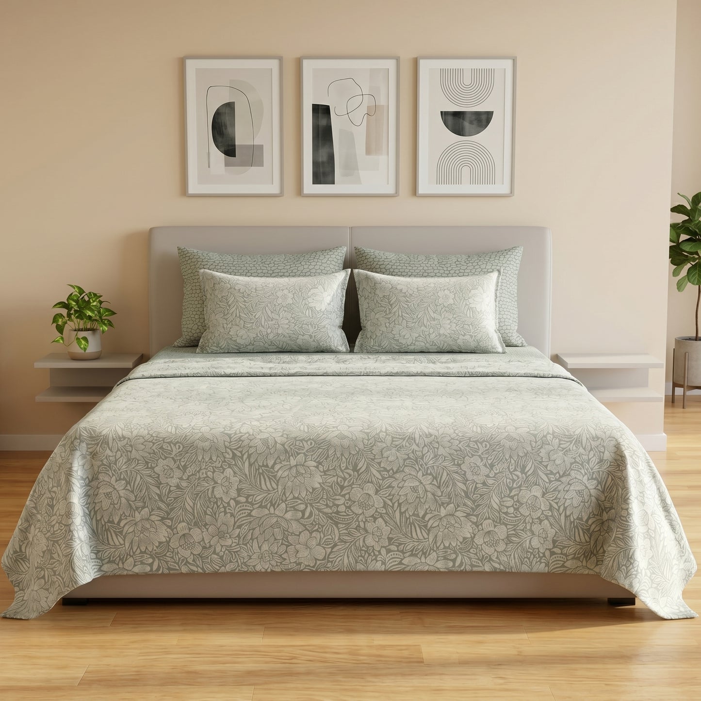 IVS895 Cotton Bed Sheet Set