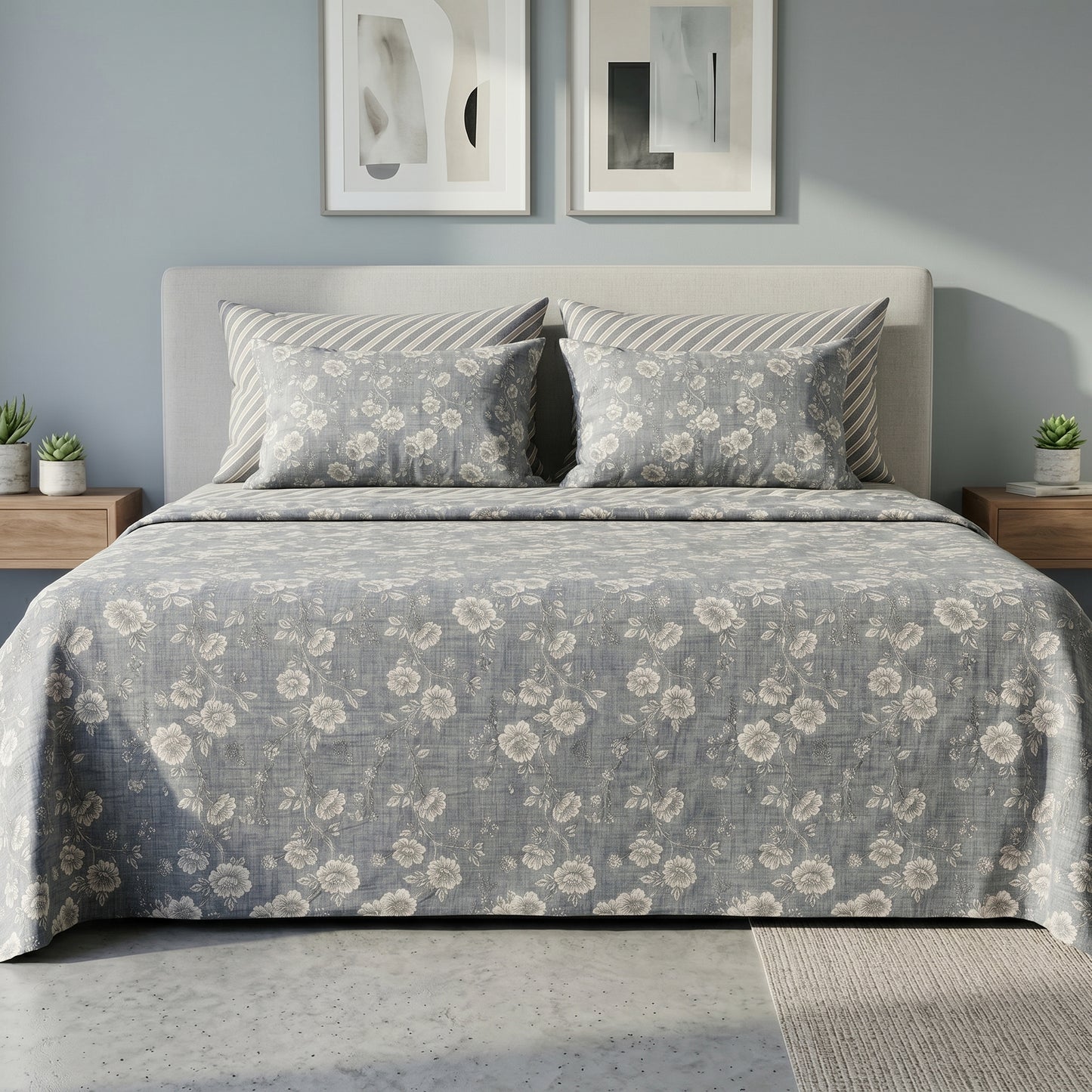 IVS887 Cotton Bed Sheet Set