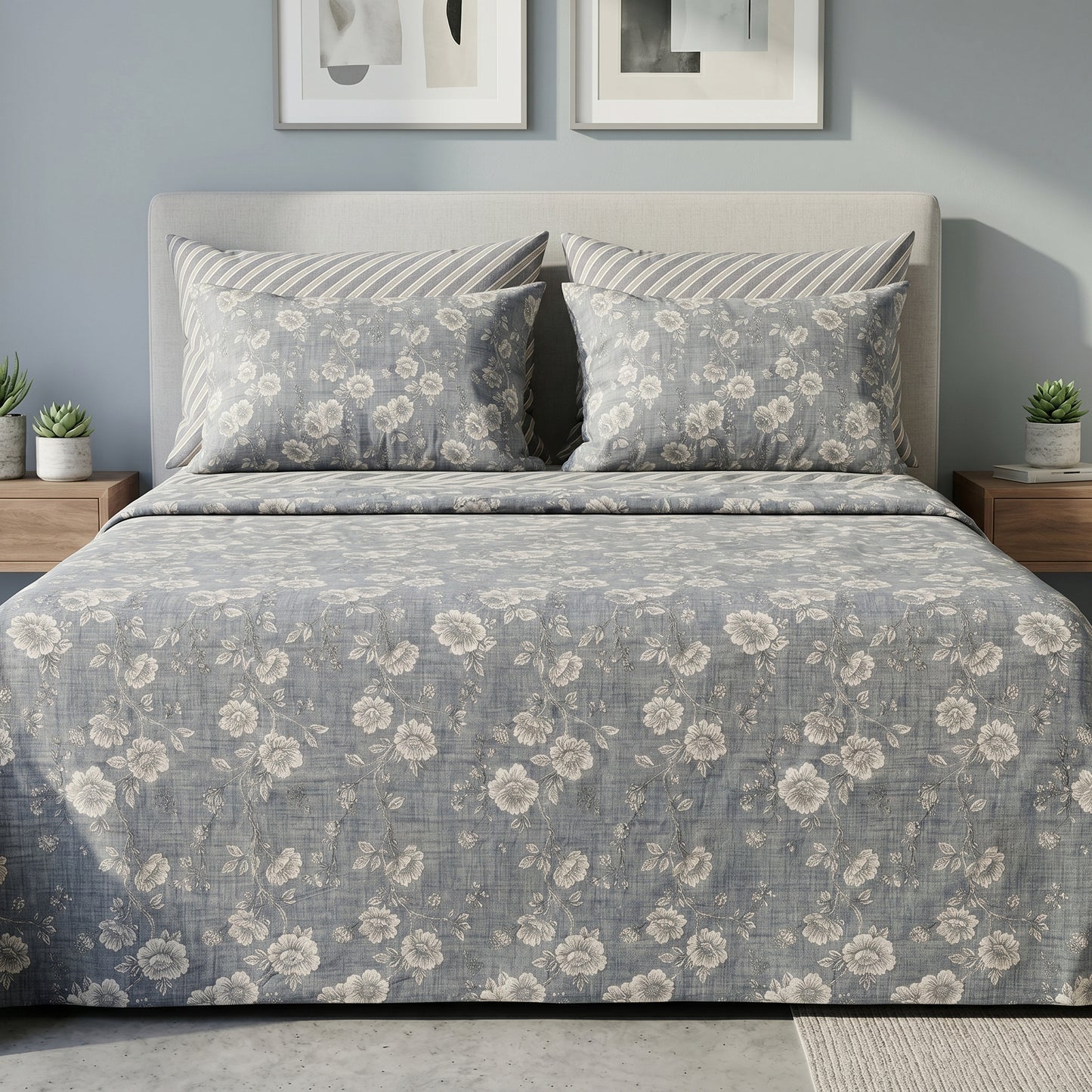 IVS887 Cotton Bed Sheet Set