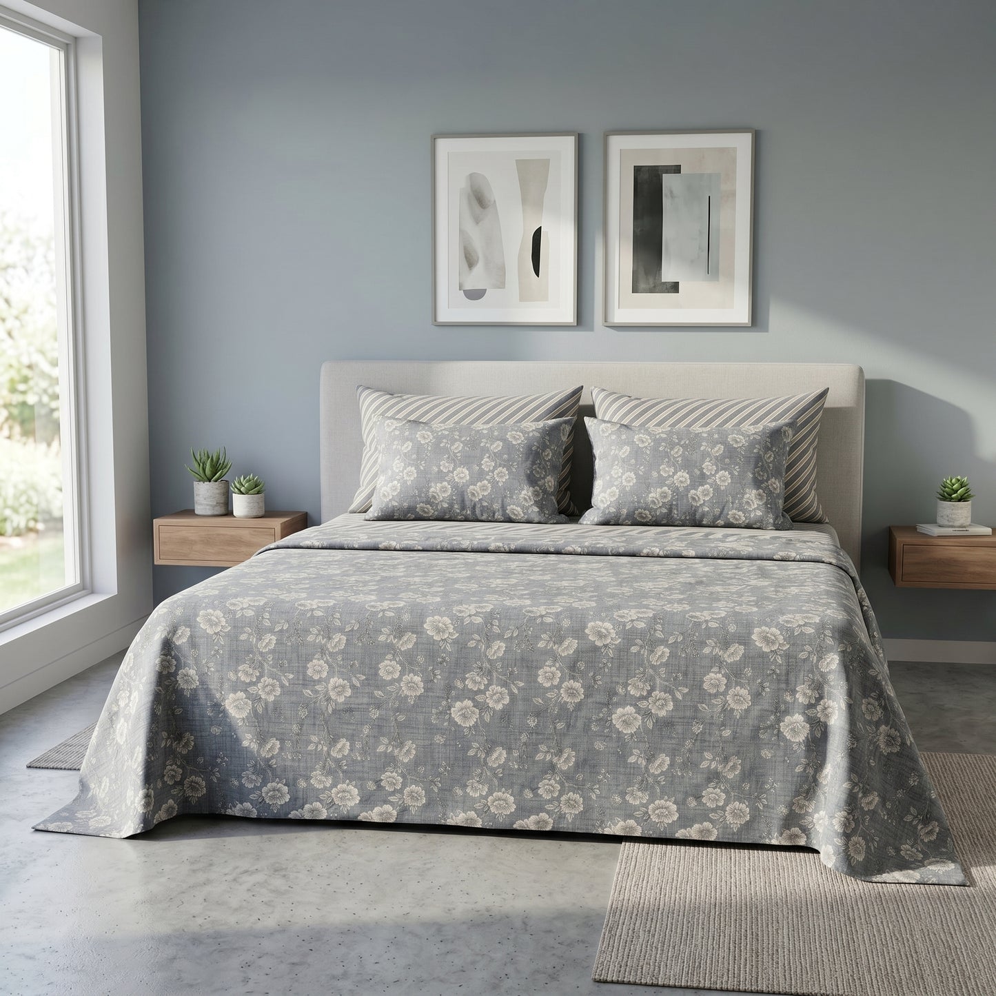 IVS887 Cotton Bed Sheet Set