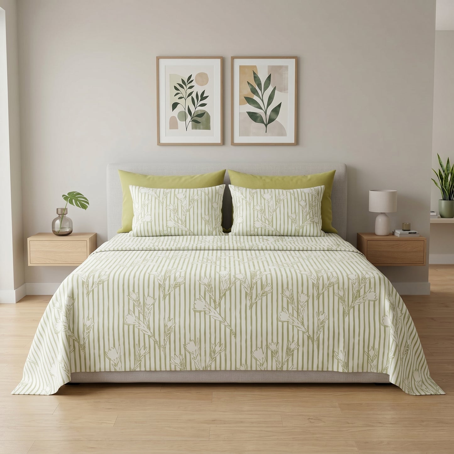 IVS893 Cotton Bed Sheet Set