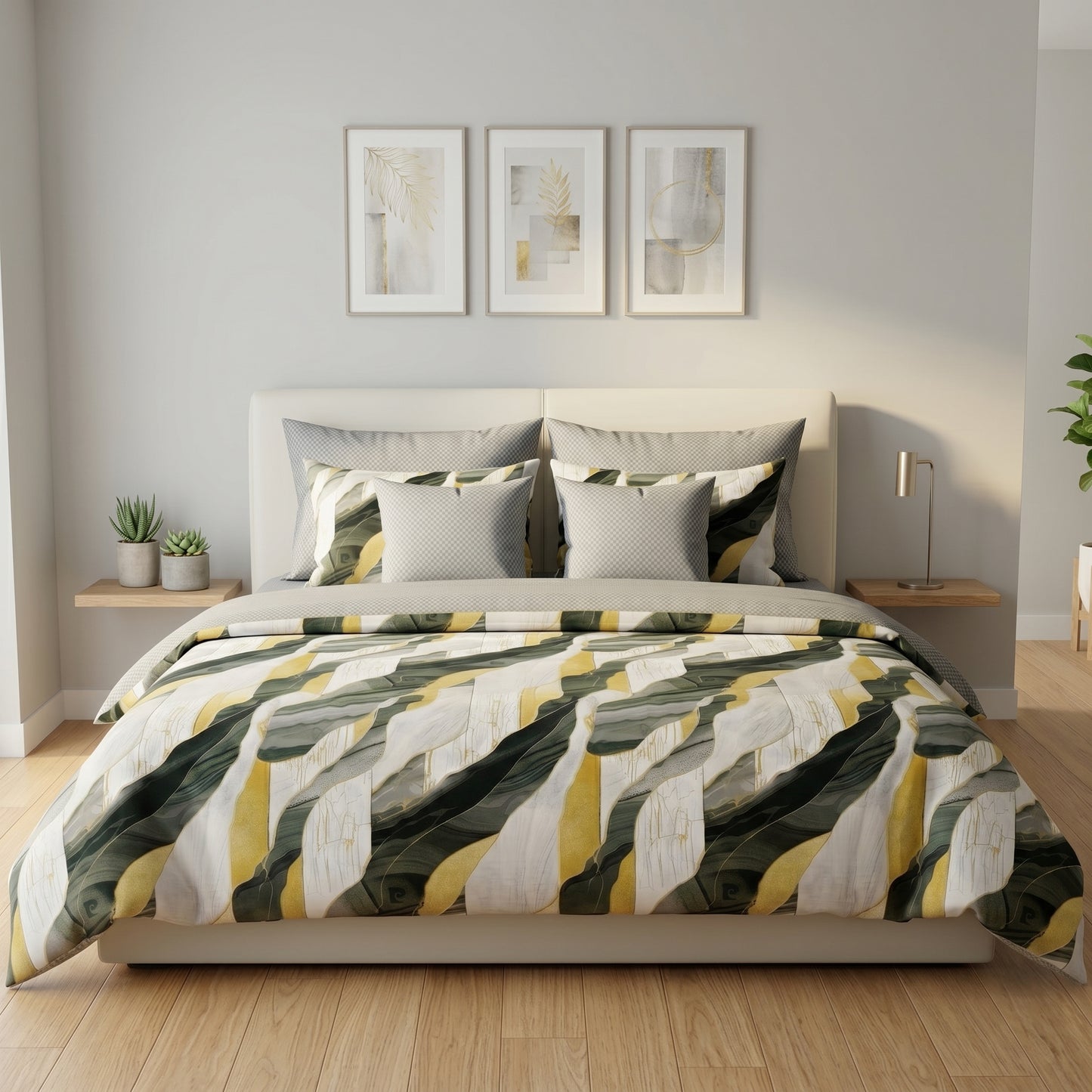 IV905 Cotton Duvet Cover Set - Without Filling