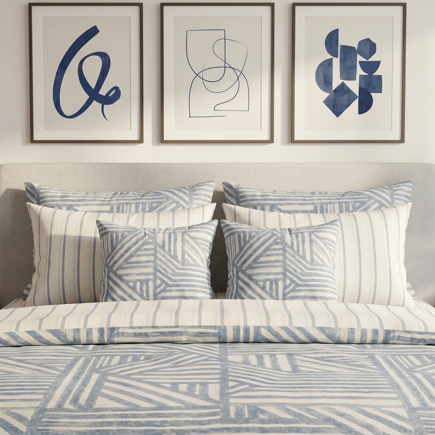 IV876 Cotton Duvet Cover Set - Without Filling