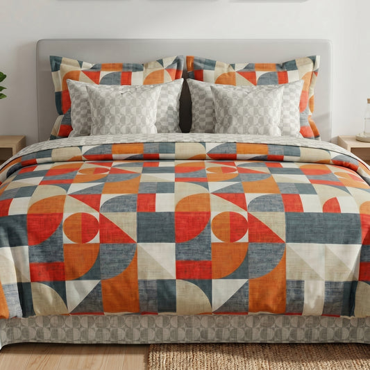 IV872 Cotton Comforter Set - Light Filling