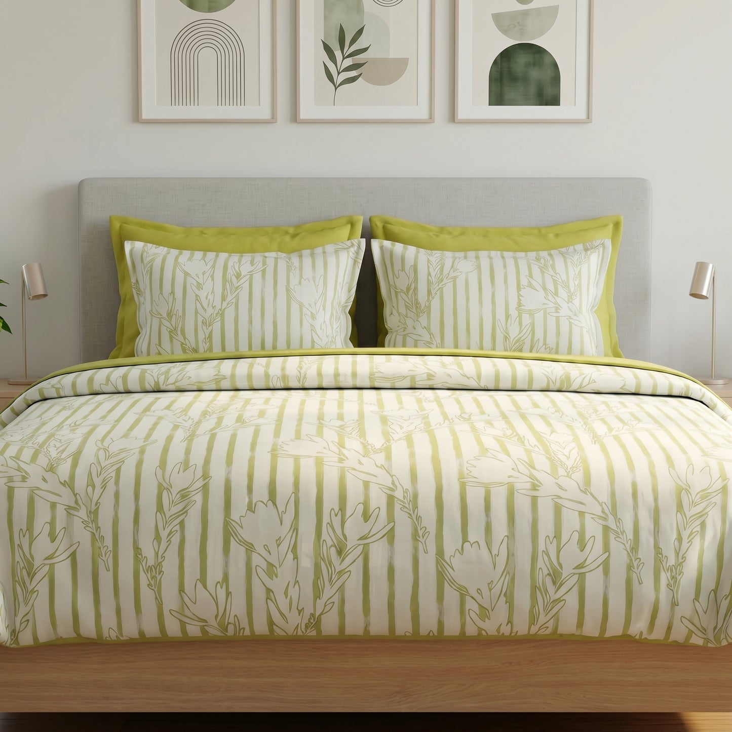 IV893 Cotton Comforter Set - Light Filling