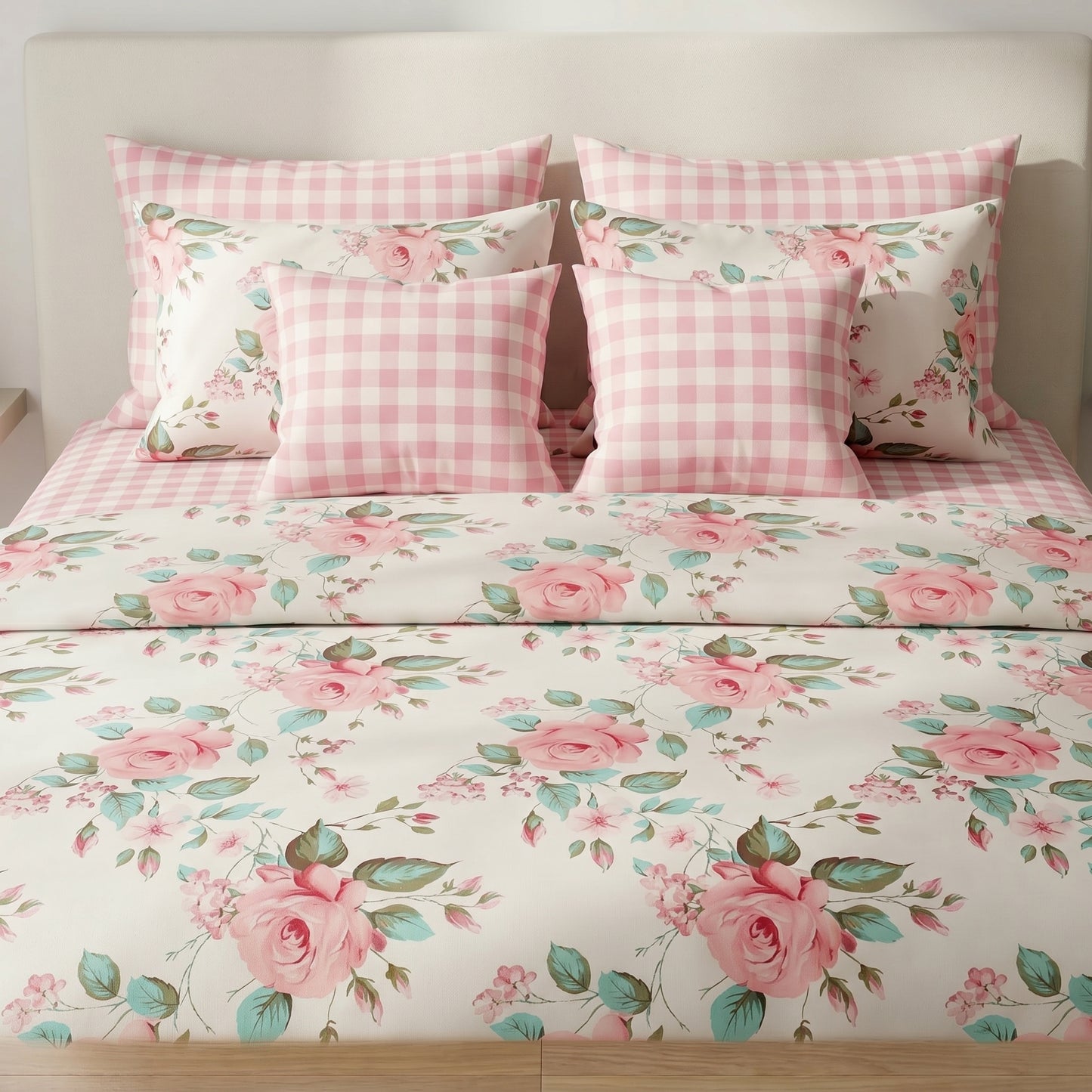 IV892 Cotton Comforter Set - Light Filling