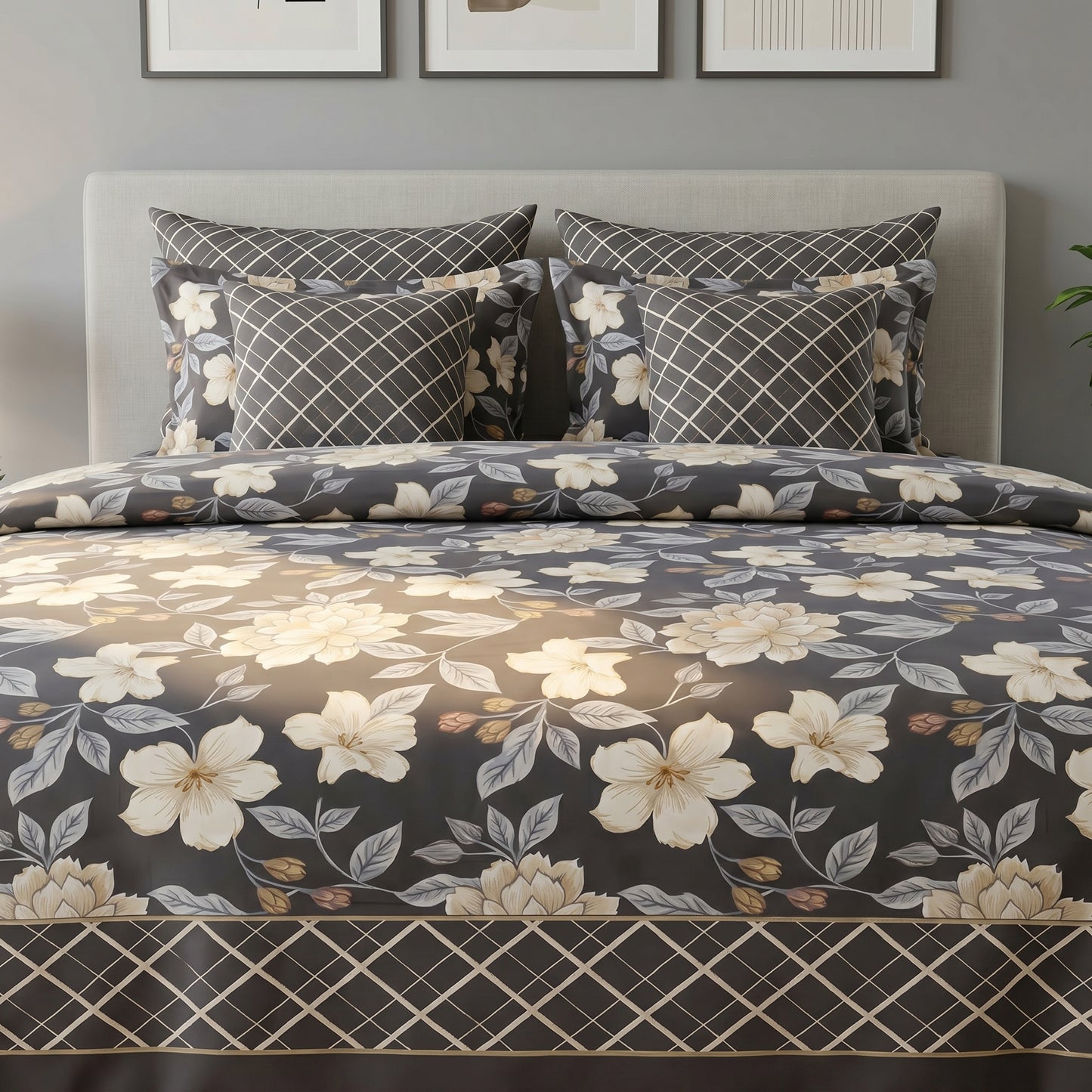 IV891 Cotton Comforter Set - Light Filling