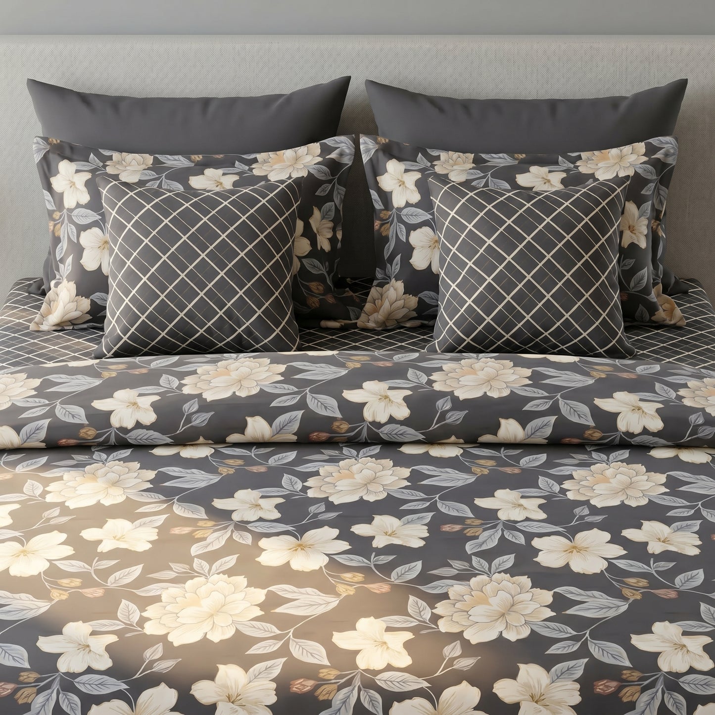 IV891 Cotton Comforter Set - Light Filling