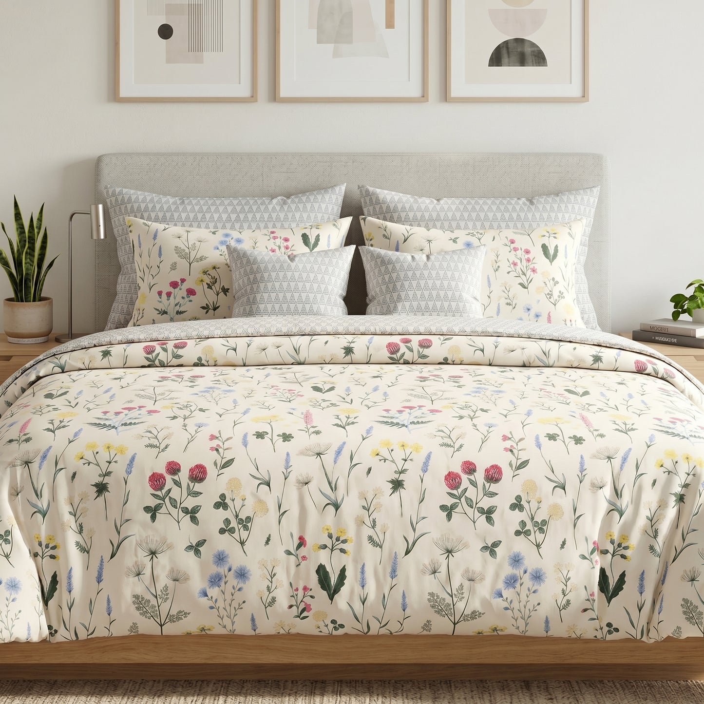 IV900 Cotton Duvet Cover Set - Without Filling