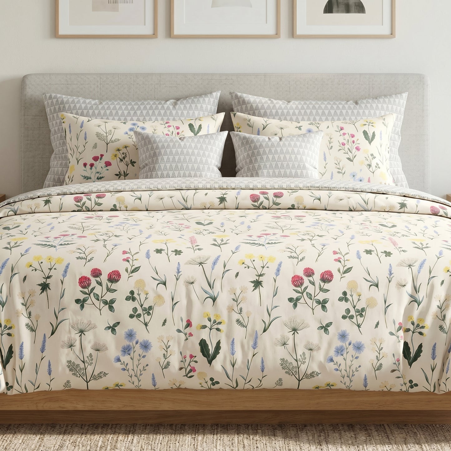 IV900 Cotton Duvet Cover Set - Without Filling