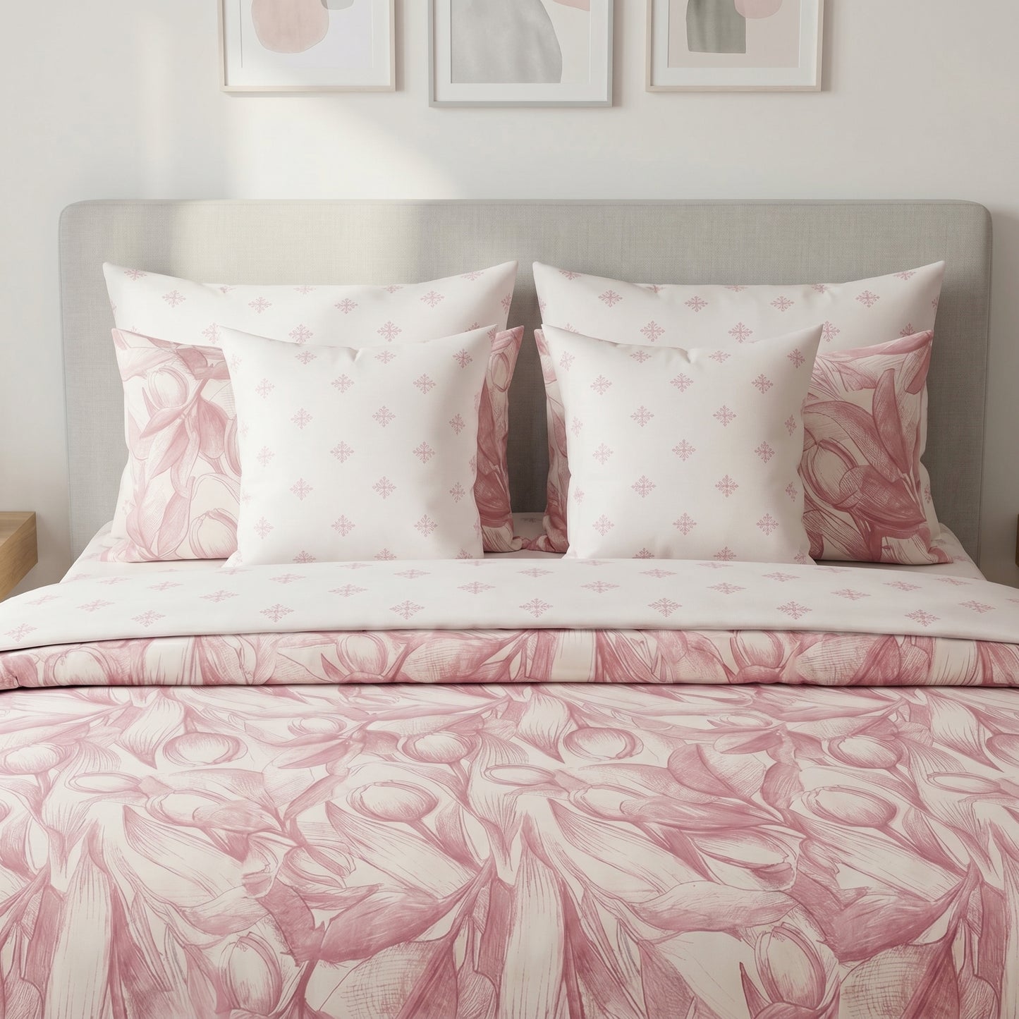 IV899 Cotton Duvet Cover Set - Without Filling