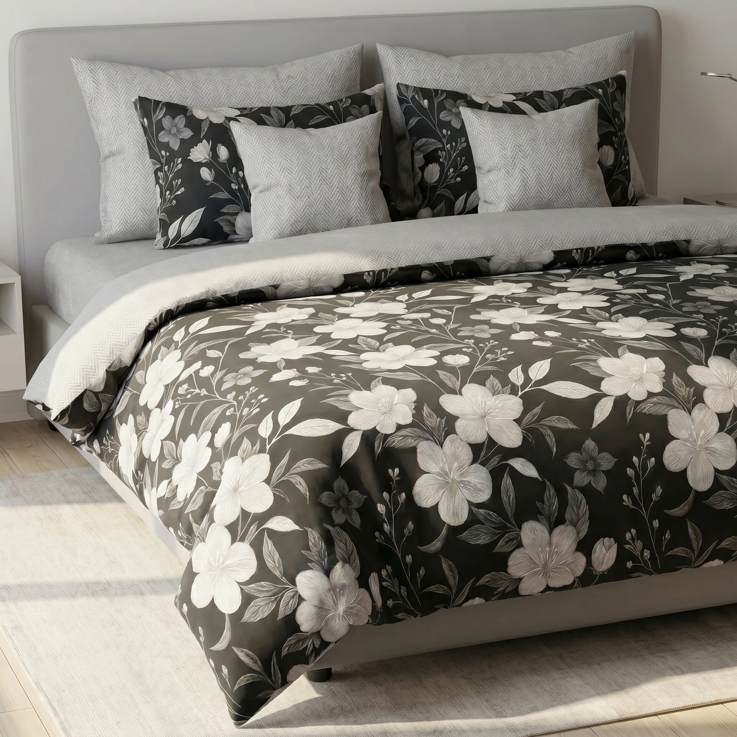 IV901 Cotton Duvet Cover Set - Without Filling