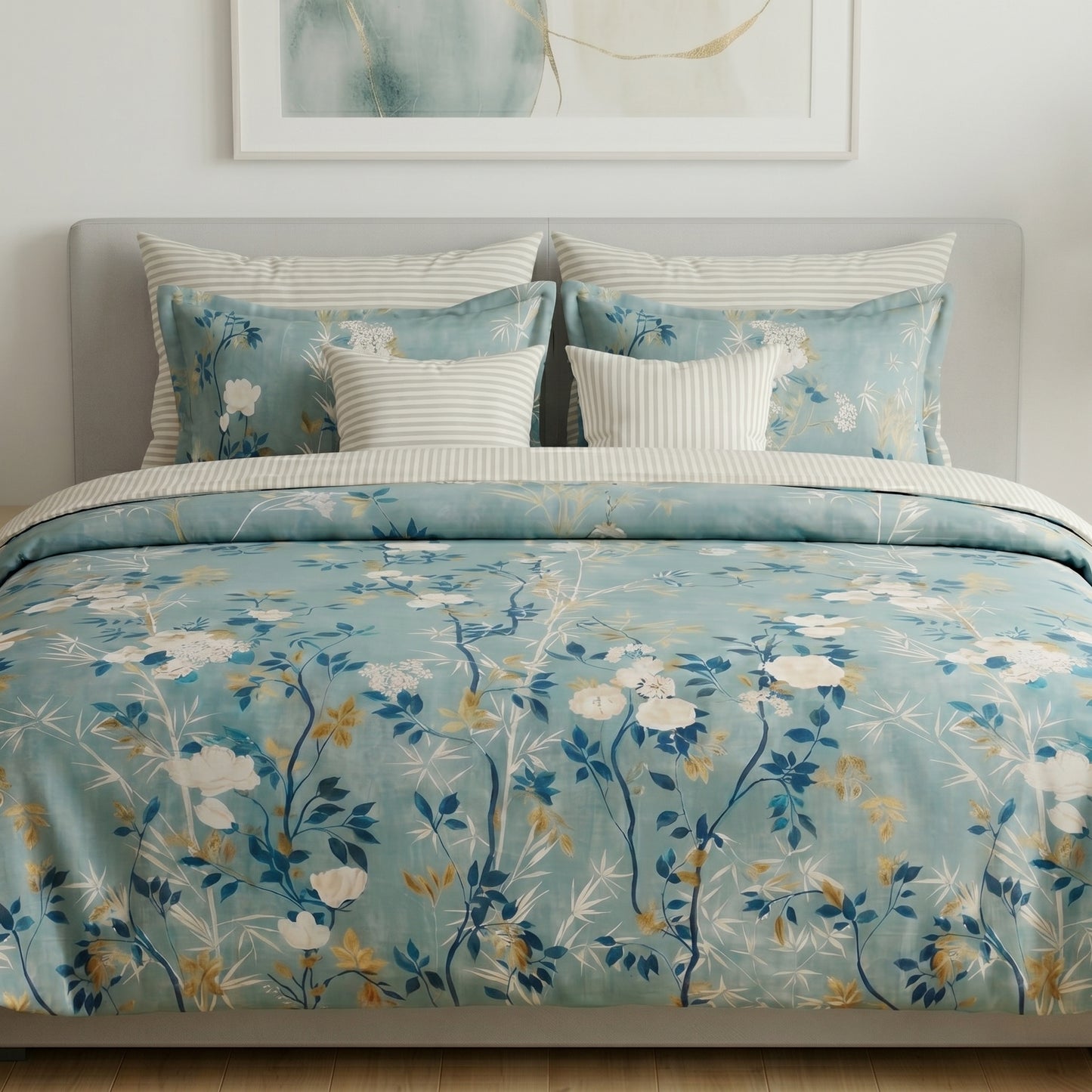 IV927 Cotton Duvet Cover Set - Without Filling